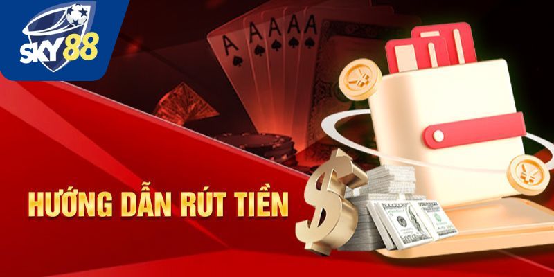 Hướng dẫn cách rút tiền Sky88