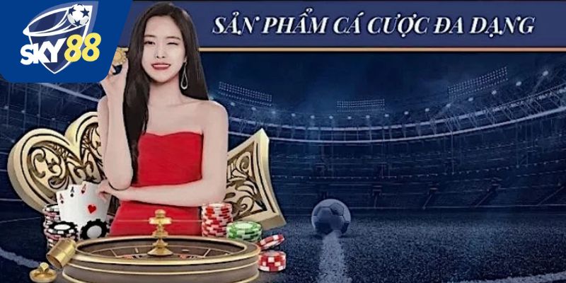 Kho game cá cược đa dạng tại SKy88
