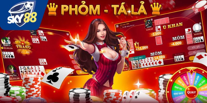 Ưu điểm khi chơi bài phỏm tại Sky88
